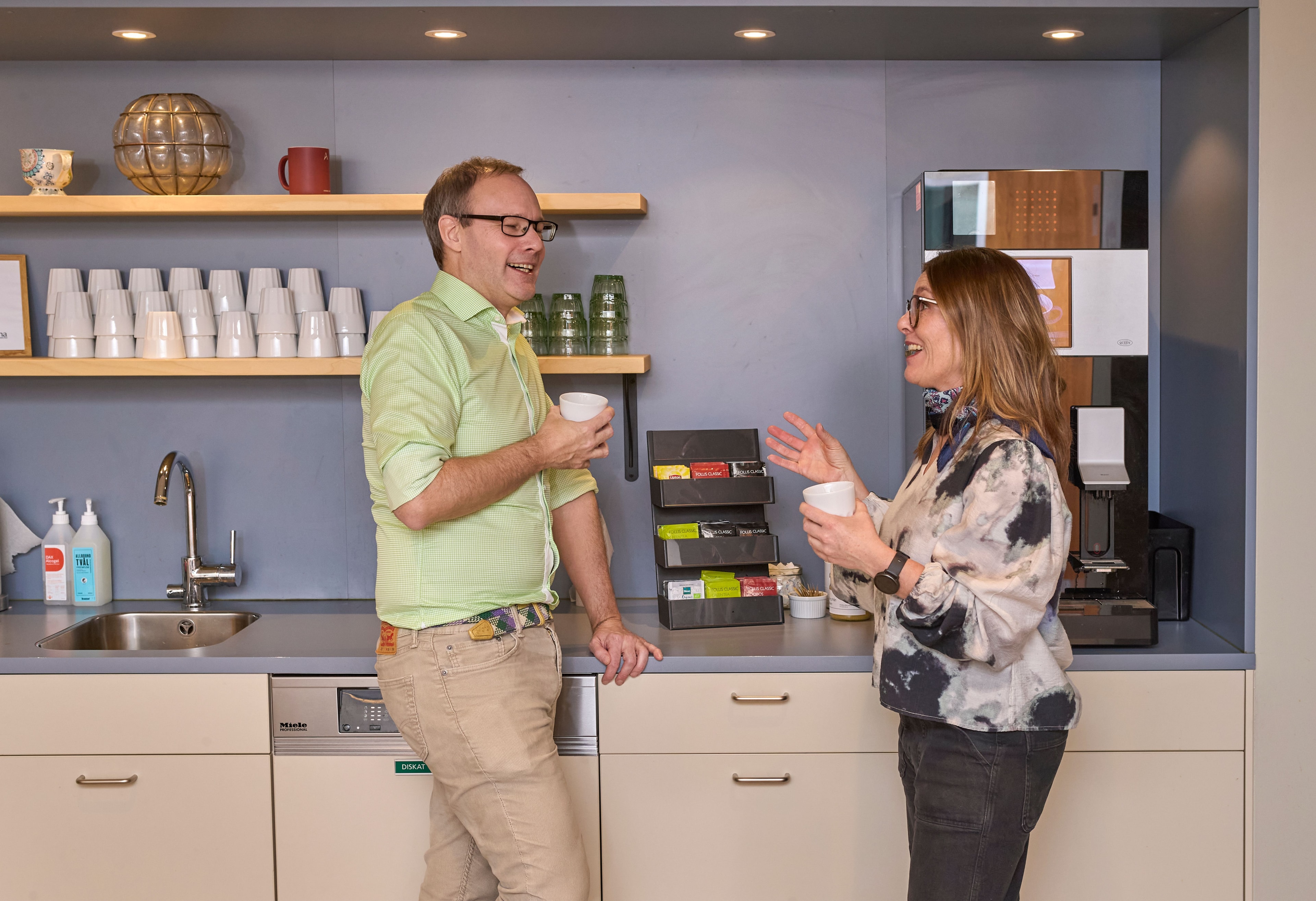 Vår arbetsplats präglas av en öppen kultur. 