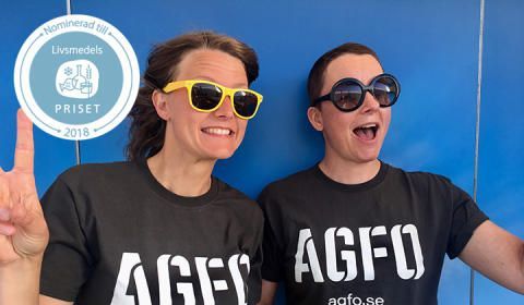AGFO nominerade till Livsmedelspriset!