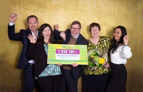 Miljonöverskott från Landlotten till Bygdegårdarnas Riksförbund