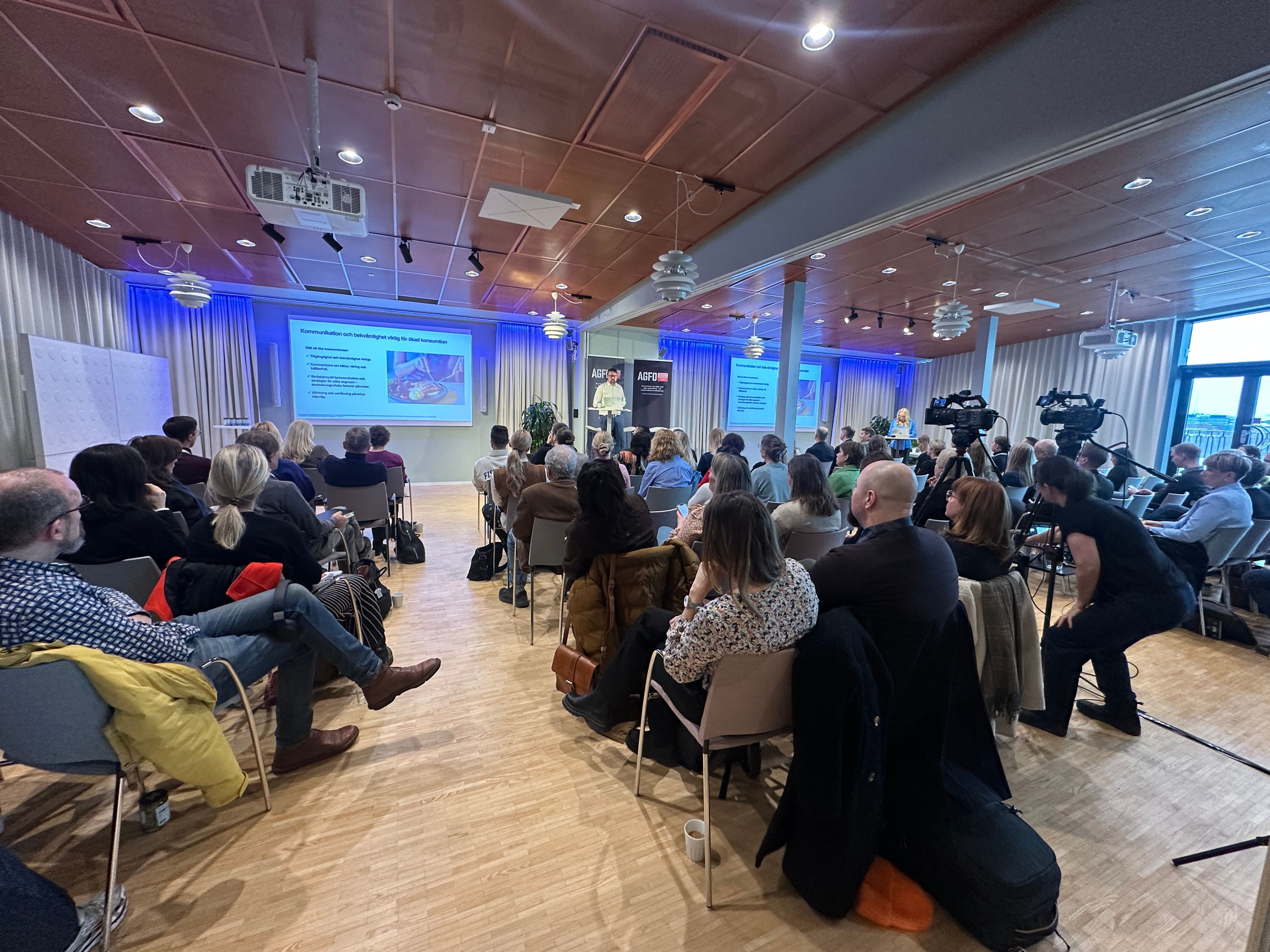 Fullsatt på AGFO Transformation 13 mars.