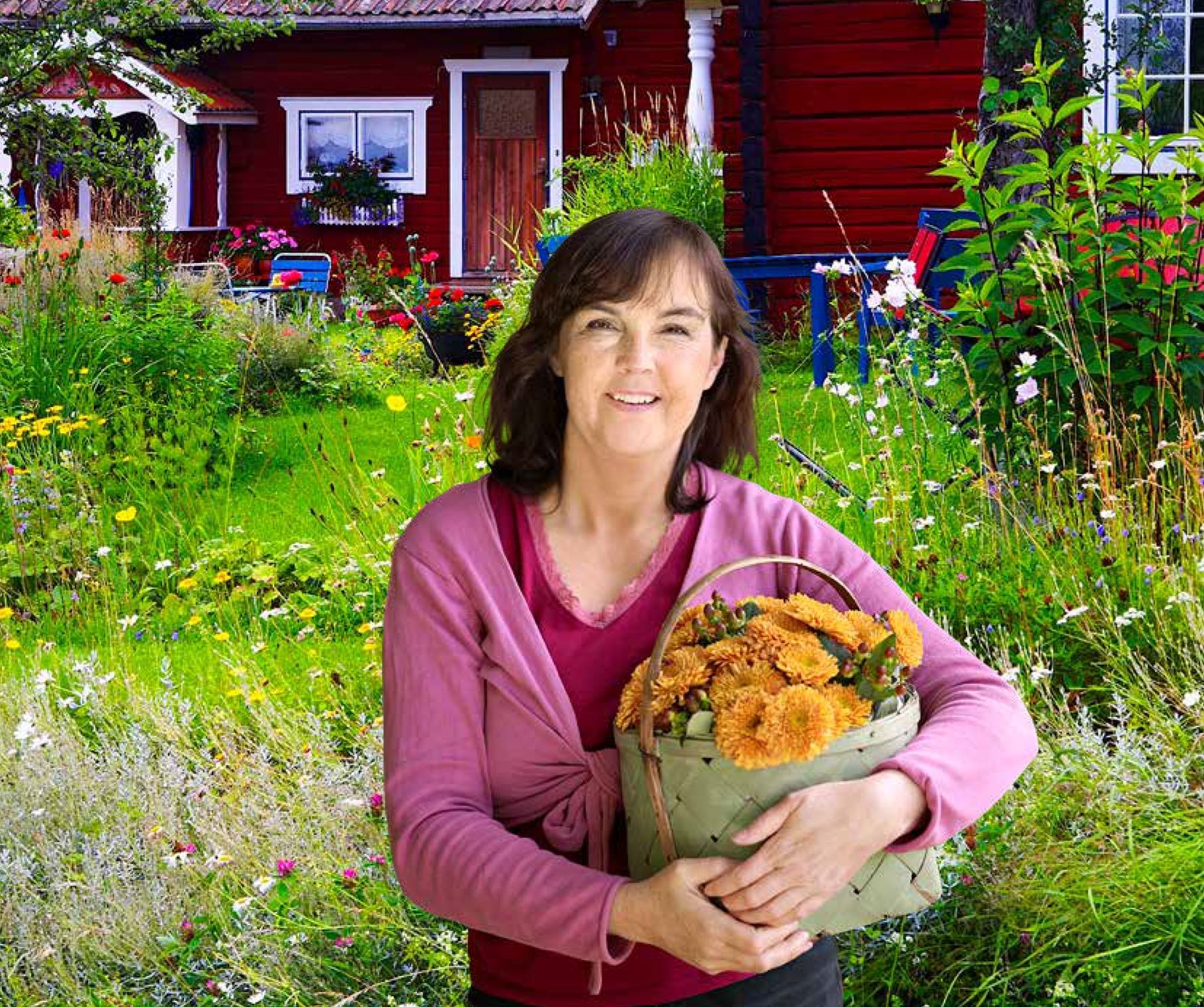 Kristina Bäckström, trädgårdsredaktör tidningen Land. 