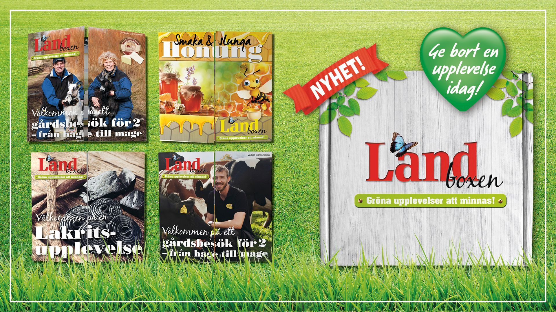 Land lanserar Landboxen - gröna upplevelser att minnas