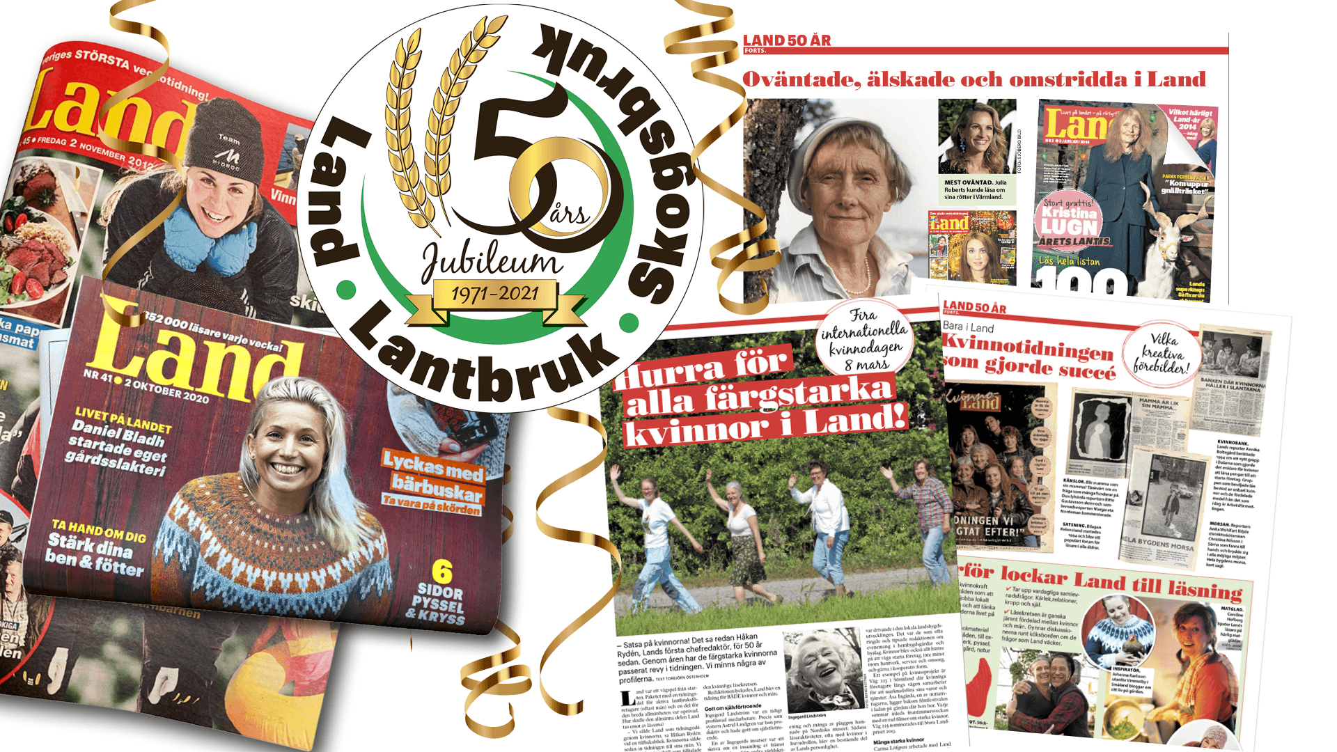 Tidningen Land hyllar landsbygdens kvinnliga profiler på Internationella kvinnodagen