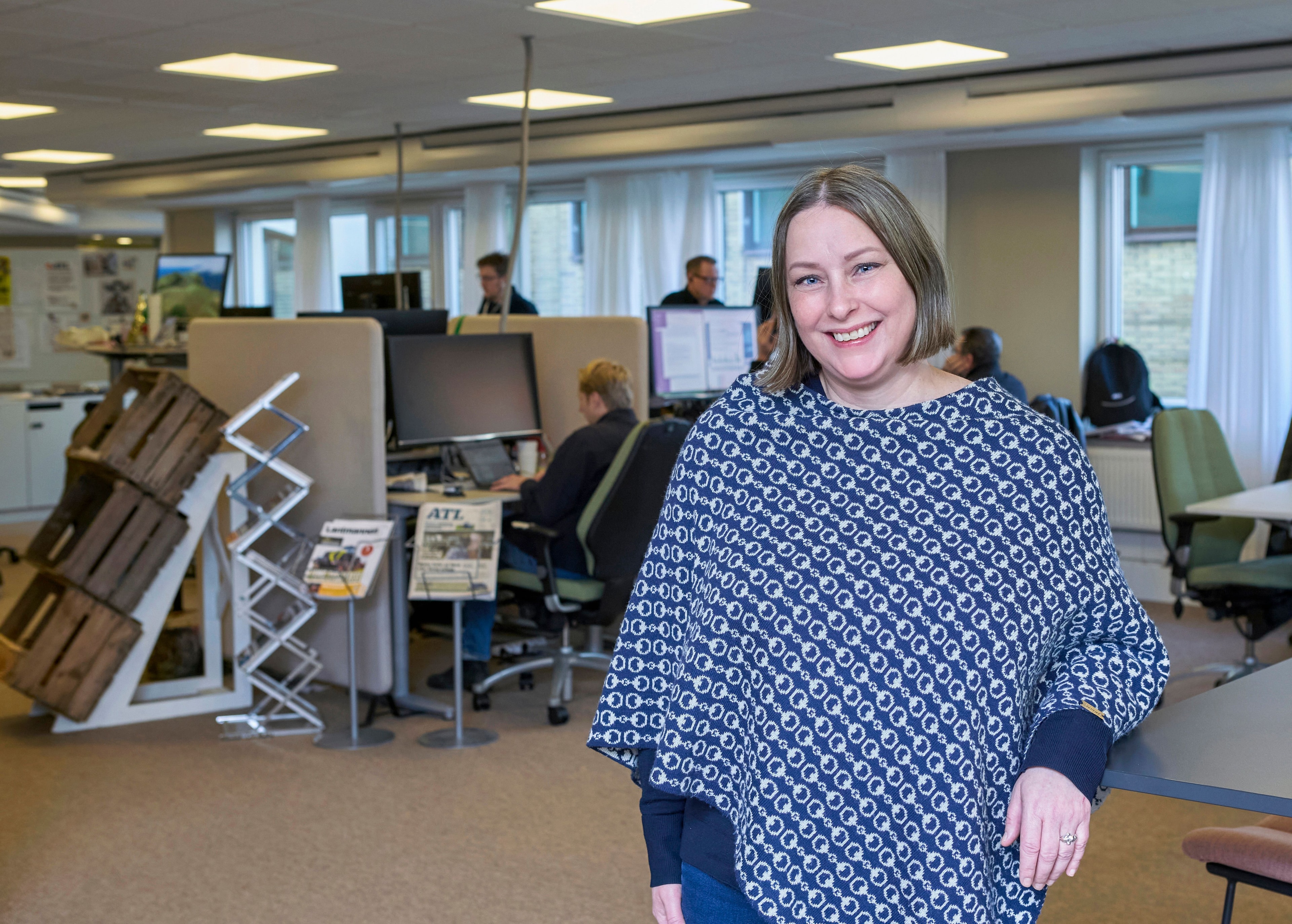 Lilian Almroth, chefredaktör ATL.