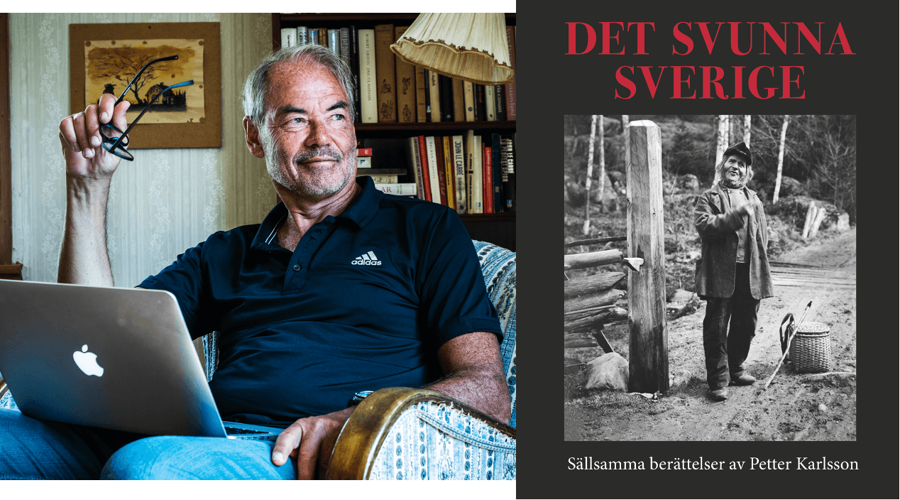 Ny bok: Petter Karlssons blick för spännande original har nu resulterat i boken Det svunna Sverige.   