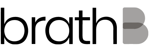 Brath logo white